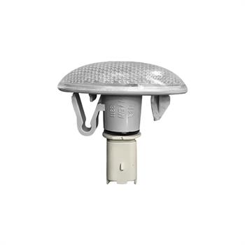 راهنما روی گلگیر پژو 206 سفید اچ آی سی HIC