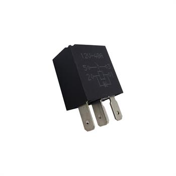 رله 40 آمپر 4 فیش مشکی تیبا اچ آی سی HIC